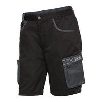 Pantaloni da lavoro Team corti nero-grigio
