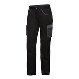 Arbeitshose Team lang schwarz-grau