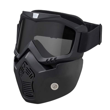 Brille + Maske für Jethelm