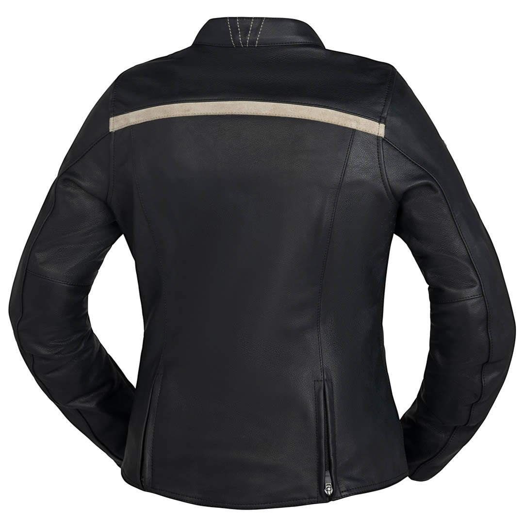Classic LD Damen Jacke Stripe schwarz