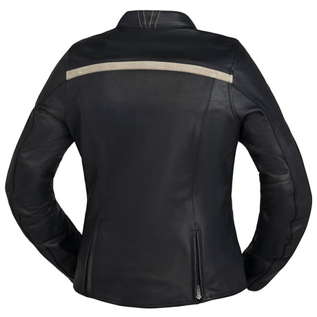 Classic LD Damen Jacke Stripe schwarz