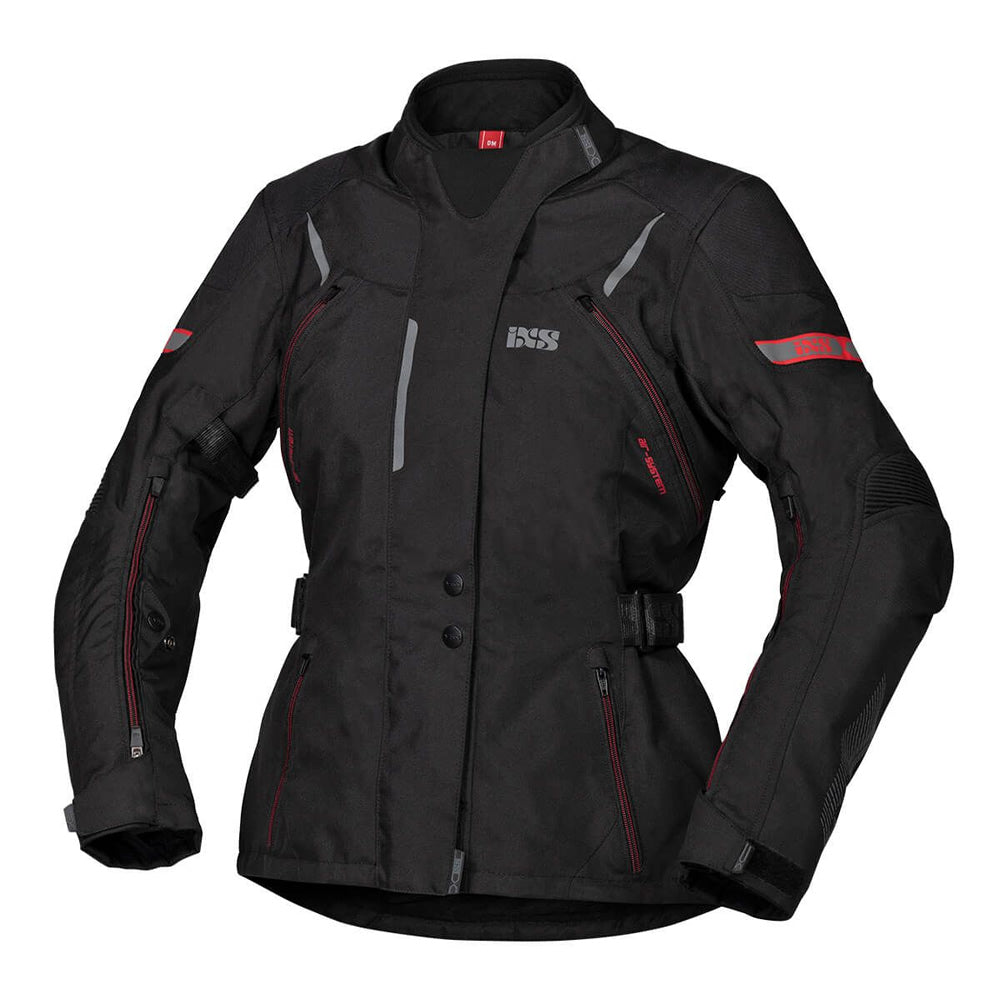 Damen Jacke Tour Liz-ST - schwarz-rot