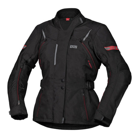 Damen Jacke Tour Liz-ST - schwarz-rot