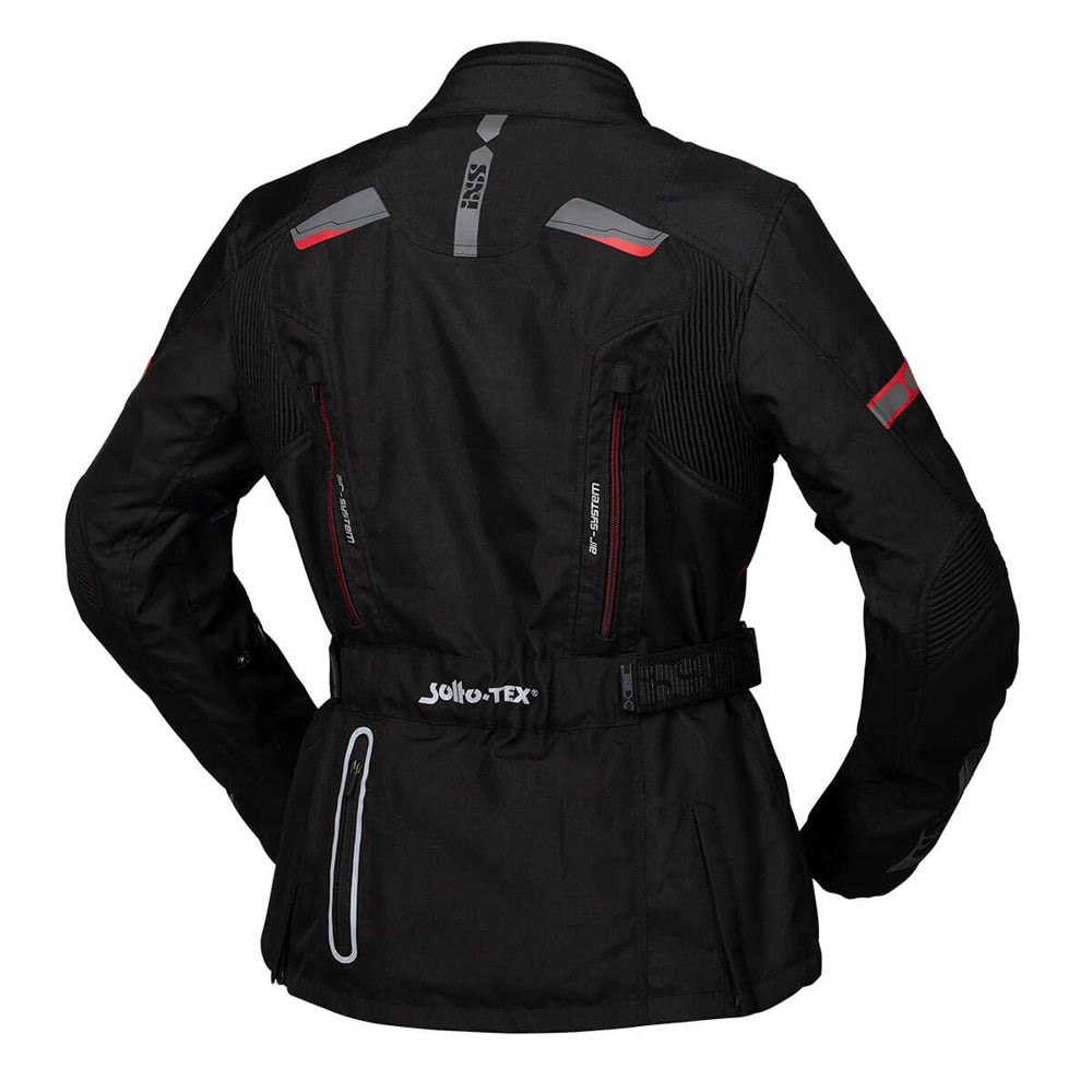 Damen Jacke Tour Liz-ST - schwarz-rot