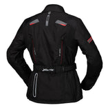 Damen Jacke Tour Liz-ST - schwarz-rot