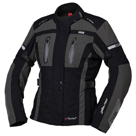 Damen Jacke Tour Pacora-ST - schwarz-grau