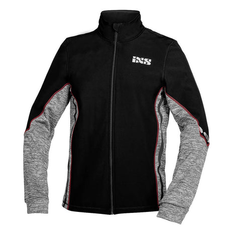 Funktions-Jacke ICE 1.0 schwarz-grau-rot