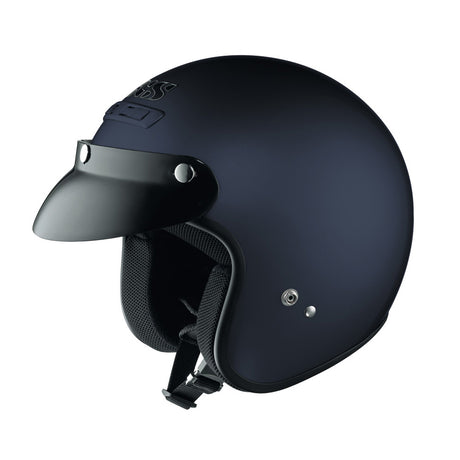 HX 104 Motorradhelm Schwarz Matt