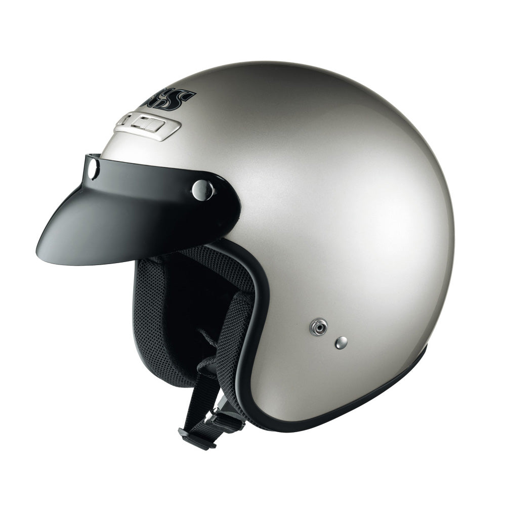 HX 104 Motorradhelm Silber