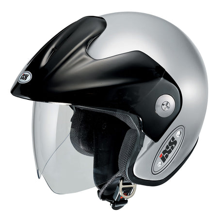 HX 114 Motorradhelm silver