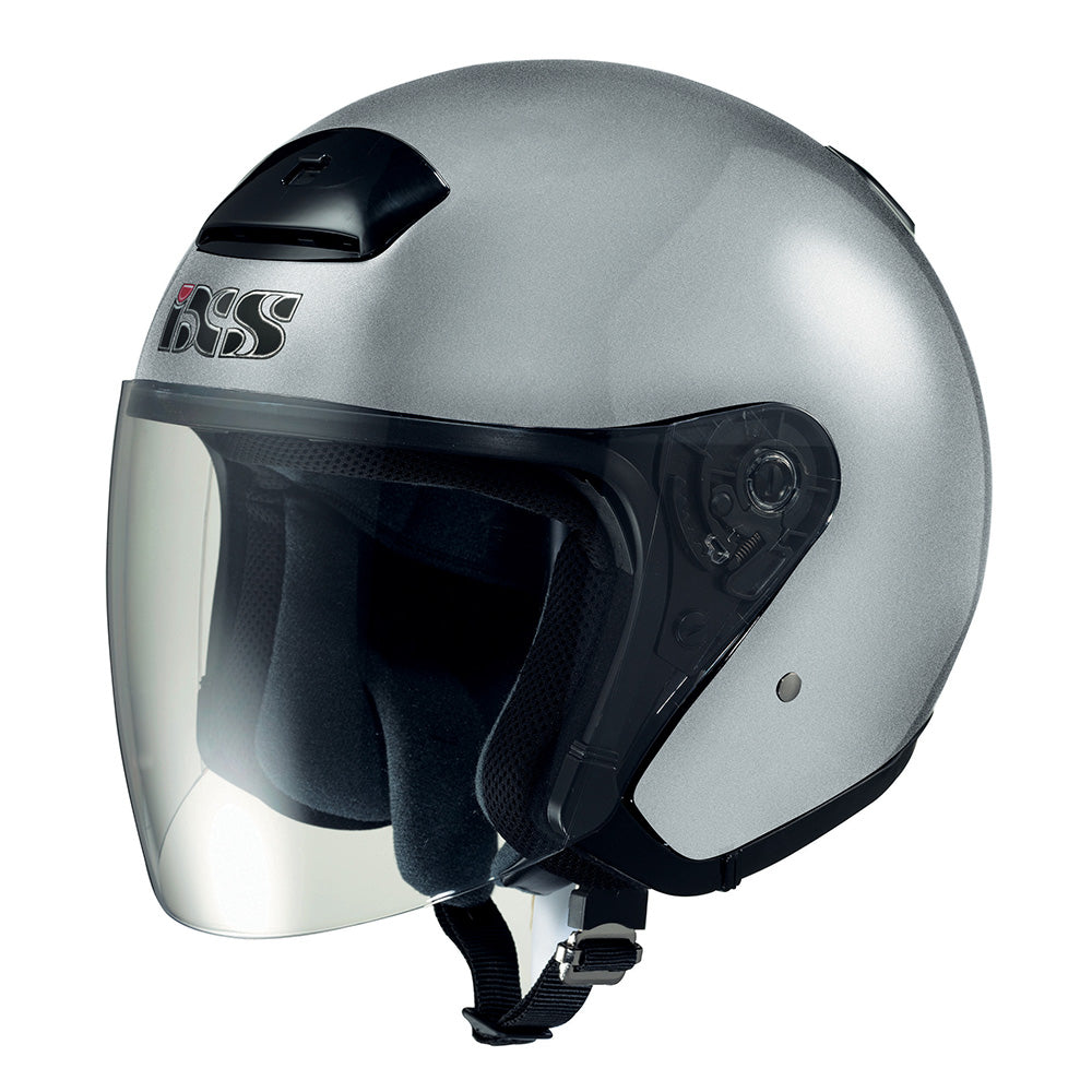 HX 118 Motorradhelm silver