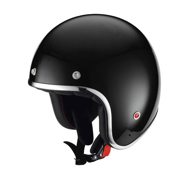 HX 89 Motorradhelm black