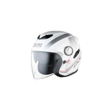 HX 91 Inner City Motorradhelm (weiss/grau)