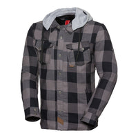 Jas Classic Moto Flannel - zwart-antraciet