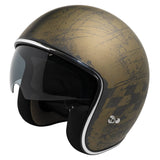 Jethelm iXS77 2.5 matt gold-schwarz