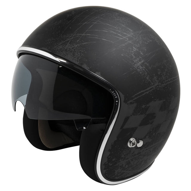Jethelm iXS77 2.5 matt schwarz-grau