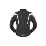 Kelly Motorradjacke Damen (schwarz-weiss)