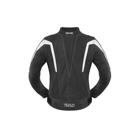 Kelly Motorradjacke Damen (schwarz-weiss)