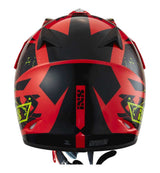 Kinder-Motocrosshelm 278 KID 2.0 rot-schwarz-gelb