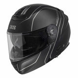 Klapphelm iXS460 FG 2.0 - schwarz matt-grau