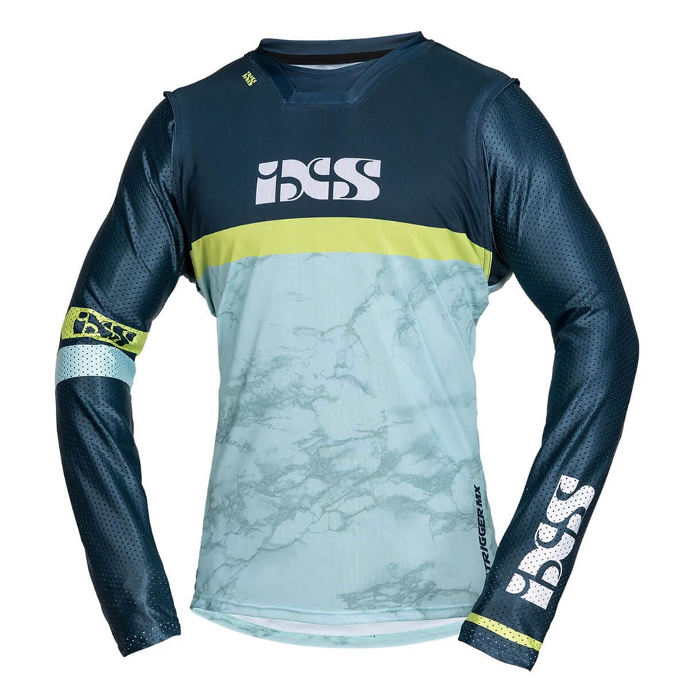 MX Jersey Trigger - blau gelb