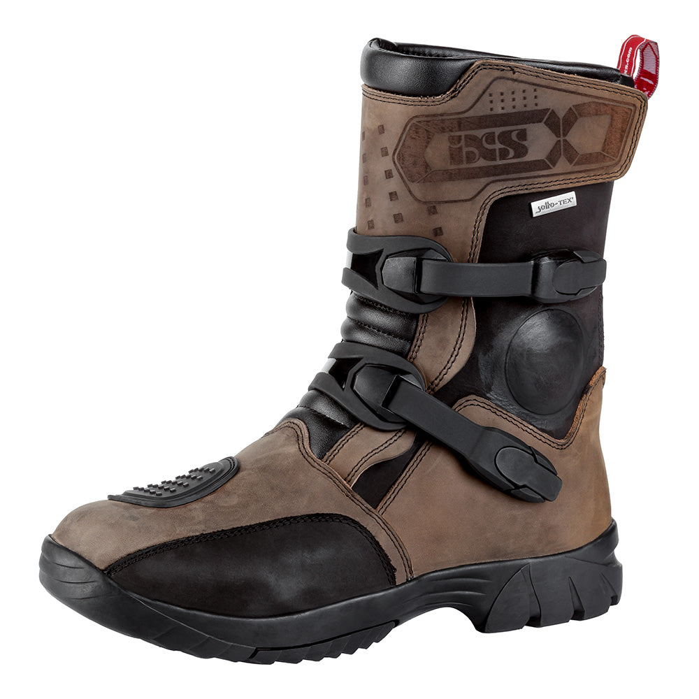 Montevideo-ST Motorradstiefel kurz brown