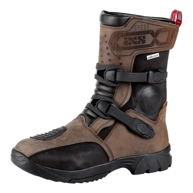 Montevideo-ST Motorradstiefel kurz brown