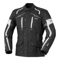 Chaqueta de moto Montgomery - blanco y negro