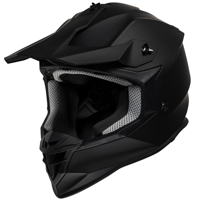 Motocrosshelm iXS362 1.0 schwarz matt