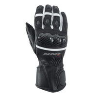 Novara Evo Motorrad-Handschuh black white