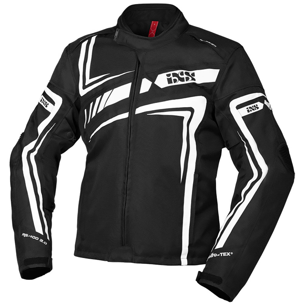 RS-400-ST 2.0 Textiljacke black white