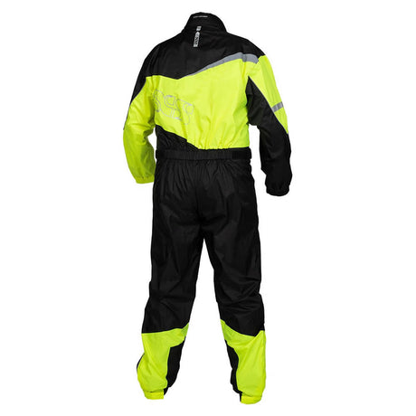 Regenkombi iXS 1.0 schwarz-fluogelb