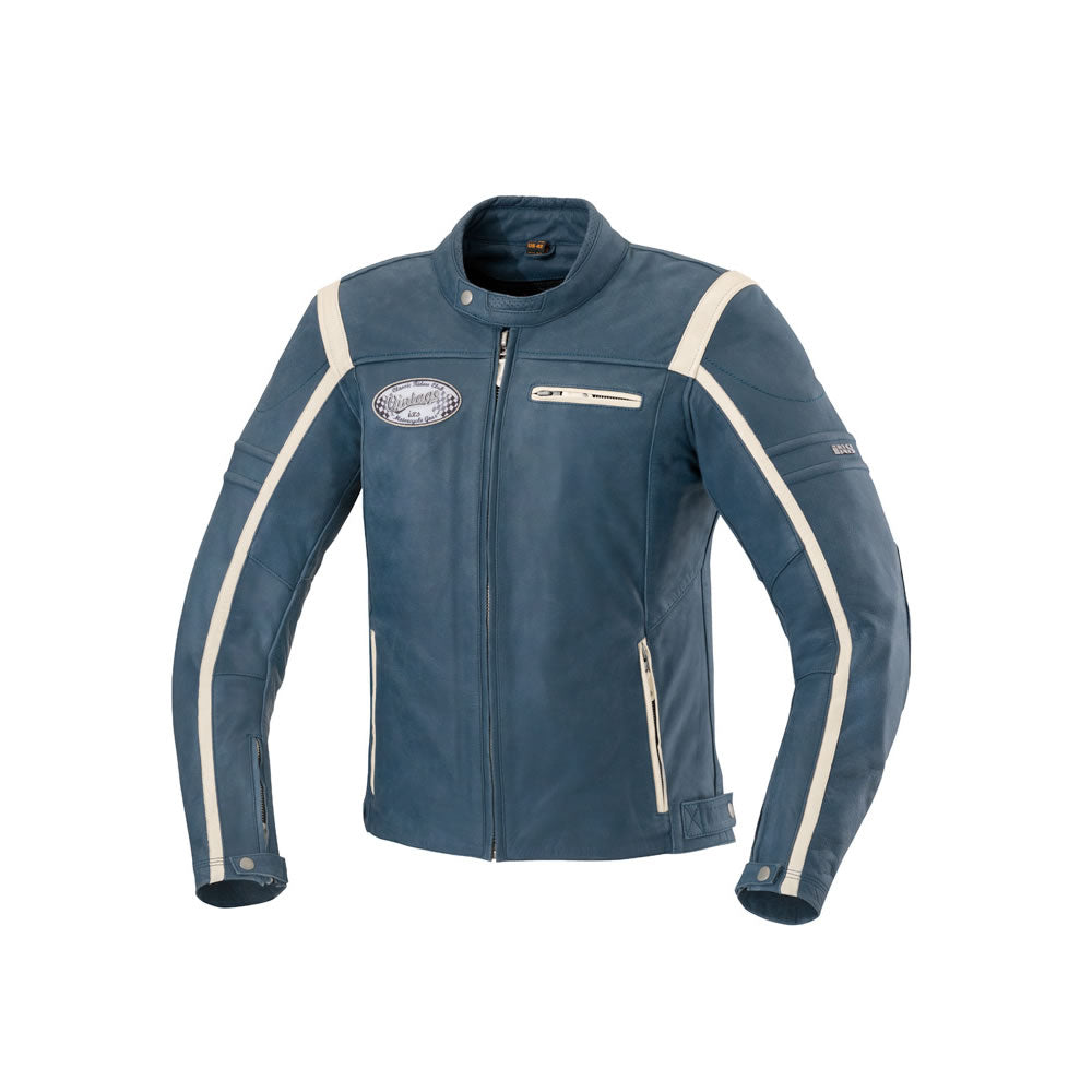 Shawn Motorradjacke (blau)