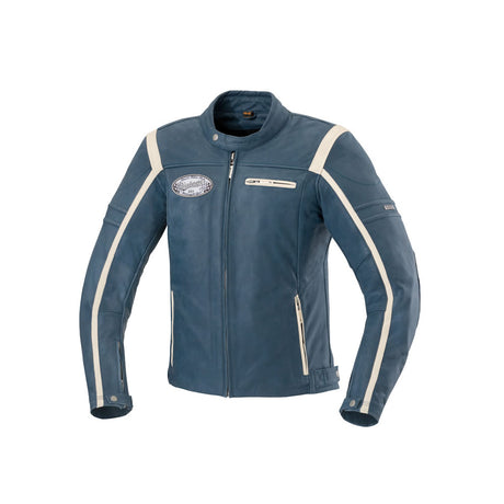 Shawn Motorradjacke (blau)