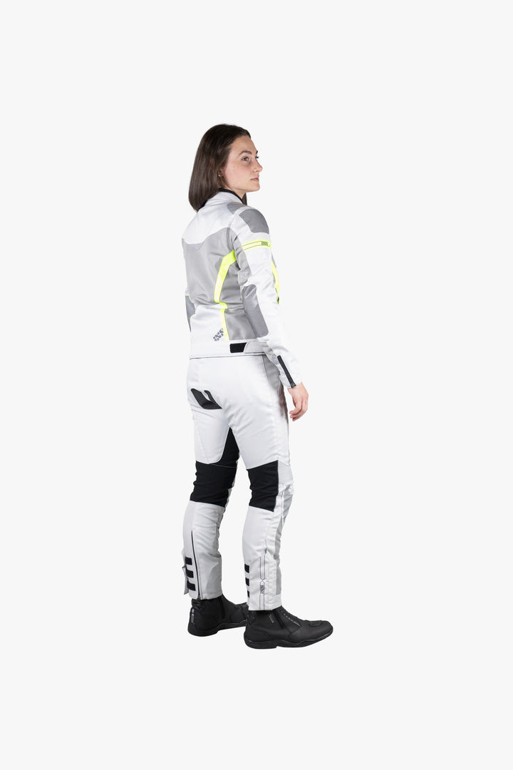 Sport Damen Jacke Trigonis-Air hellgrau-grau-neon gelb