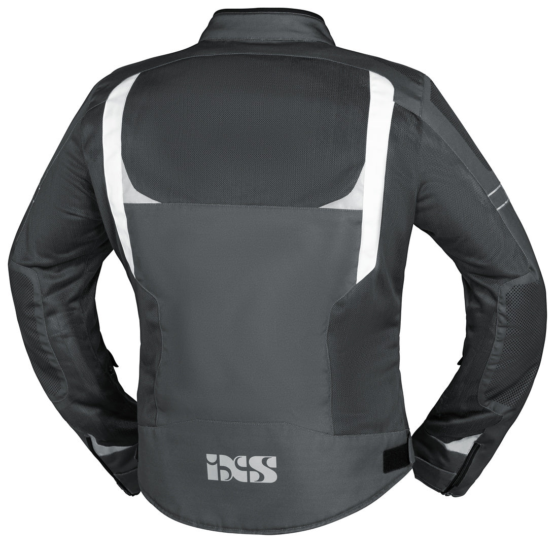 Sport Jacke Trigonis-Air dunkelgrau-grau-weiss