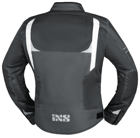 Sport Jacke Trigonis-Air dunkelgrau-grau-weiss