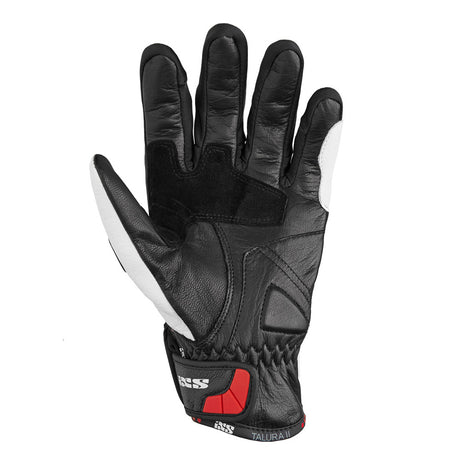 Talura II Motorrad-Handschuh white black