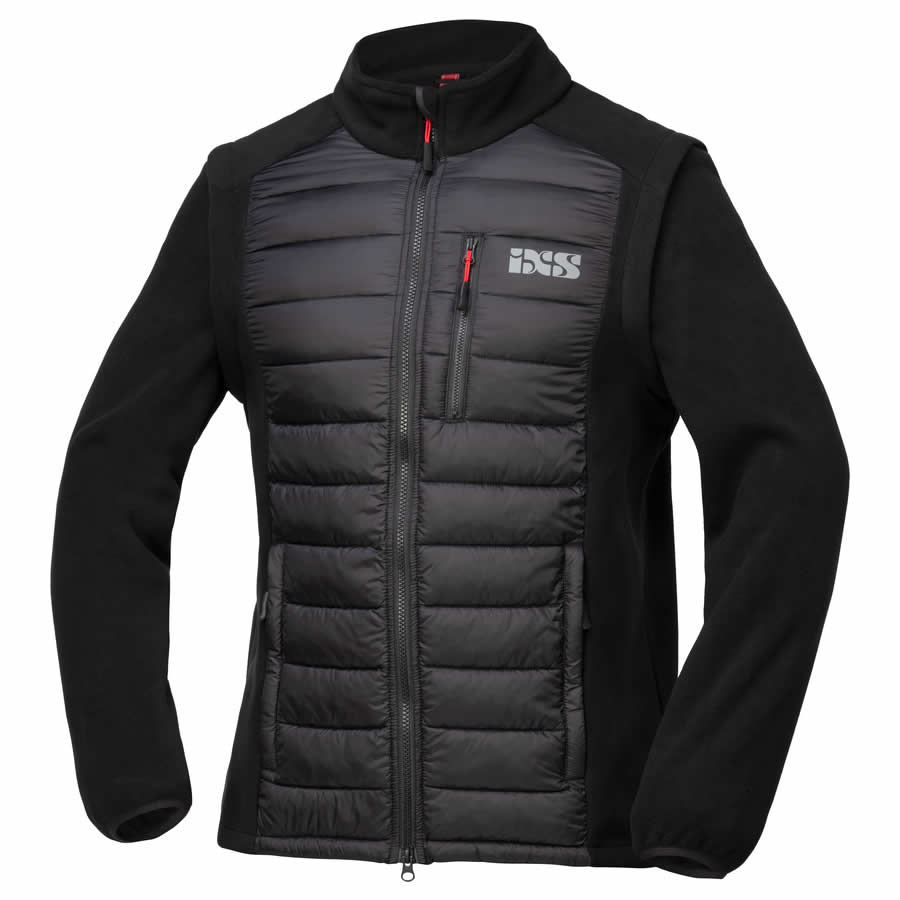 Team Jacke Zip-Off - schwarz
