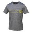 Team T-Shirt Function - grau-gelb fluo