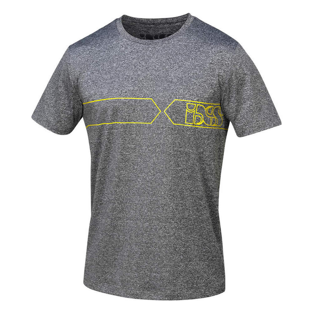 Team T-Shirt Function - grau-gelb fluo
