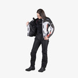 Tour Damen Jacke Evans-ST 2.0 - hellgrau-grau-rot