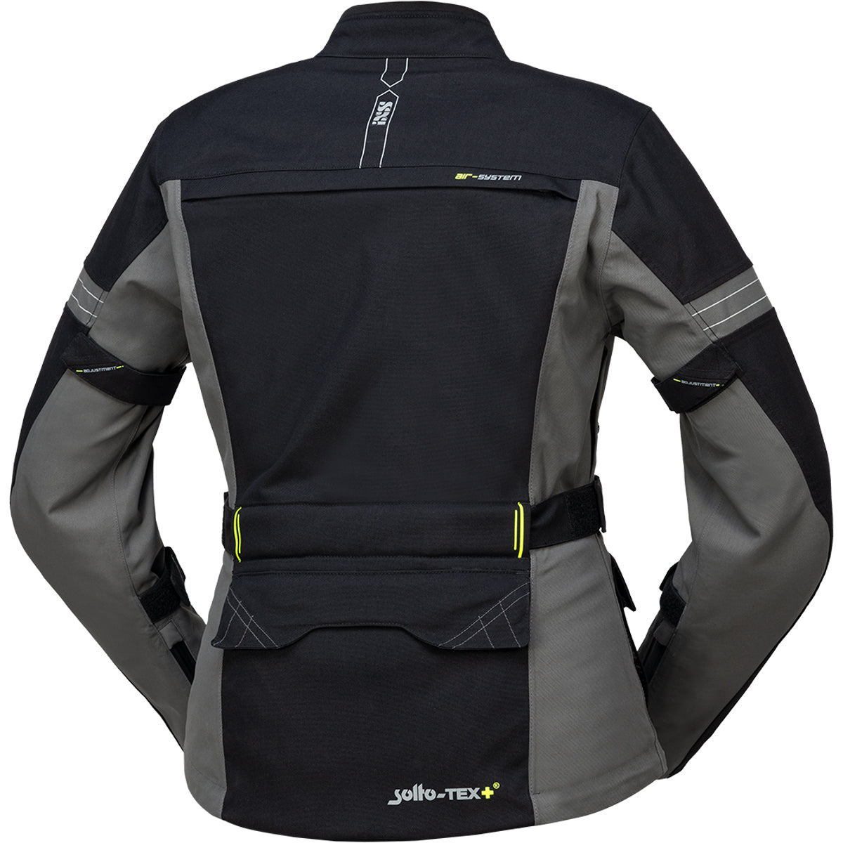 Tour Damen Jacke Laminat-ST-Plus - schwarz-grau
