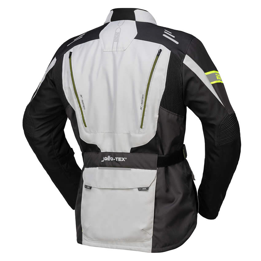 Tour Jacke Lorin-ST - grau-schwarz-gelb neon