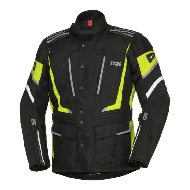 Tour Jacke Powells-ST - schwarz-fluogelb
