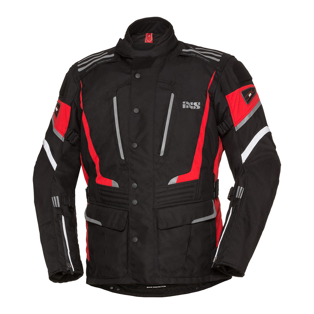 Tour Jacke Powells-ST - schwarz-rot