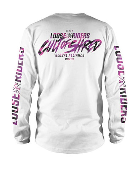 Tech Men Jersey Longsleeve - Purple Camo White