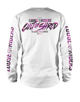 Tech Men Jersey Longsleeve - Purple Camo White 