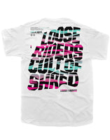 Tech Men Jersey Shortsleeve - Warped Rainbow Zebra-S 