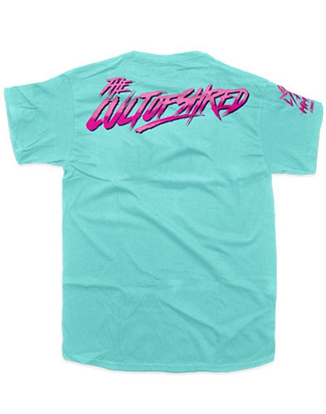 Tech Men Jersey Shortsleeve - The Cult Teal